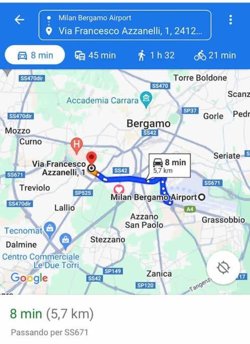 Appartamento Da Antonella Bergamo Esterno foto